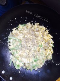 美味的粉条炒鸡蛋