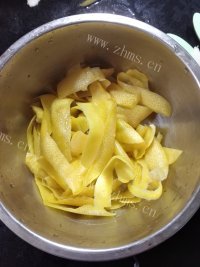 自制柚子皮糖做法图解5)
