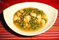 「美味可口」青豆虾仁