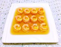 自制水晶日本豆腐虾仁做法图解6)