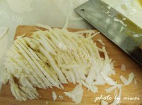 家常白菜心拌杏鲍菇做法图解3)