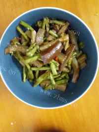 回味无穷的茄子烧豆角做法图解9)