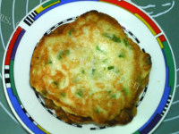 美味十足的葱香山药鱼饼做法图解12)