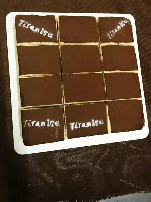 美味营养的提拉米苏