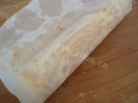 蓝莓蛋糕卷做法图解13)
