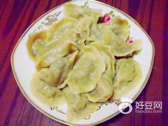 松蘑牛肉饺子