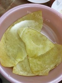 美味的糖渍文旦皮做法图解3)