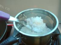 营养美味的火龙果奶昔米粥做法图解7)