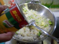 爱上丝瓜鸡蛋焗饭做法图解13)