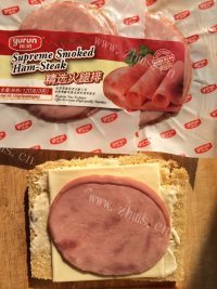 简单的火腿三明治做法图解8)