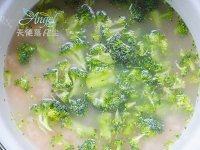 美味早餐鸡肉蔬菜粥做法图解7)