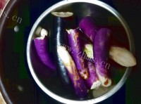 素菜扁尖拌条茄做法图解2)