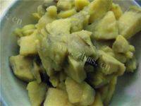 自己做的香煎番薯饼做法图解2)