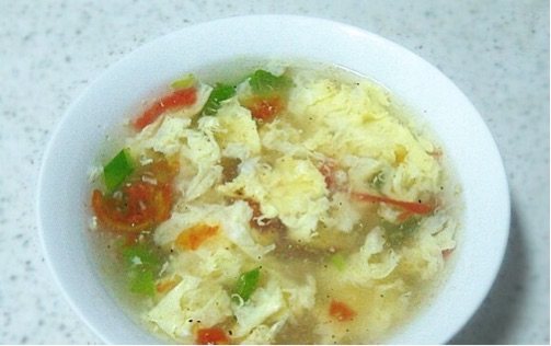 唇齿留香的西红柿鸡蛋汤