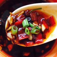 独特的凉拌茄子做法图解8)