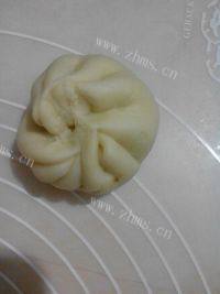 自制牛奶豆沙包做法图解9)
