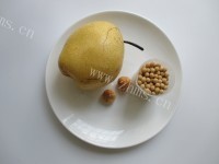 自制雪梨无花果豆浆做法图解1)