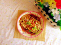 美味的蒜蓉金针菇