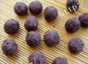 薯泥芝麻豆沙饼做法图解5)