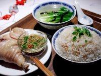 简单的海南鸡饭