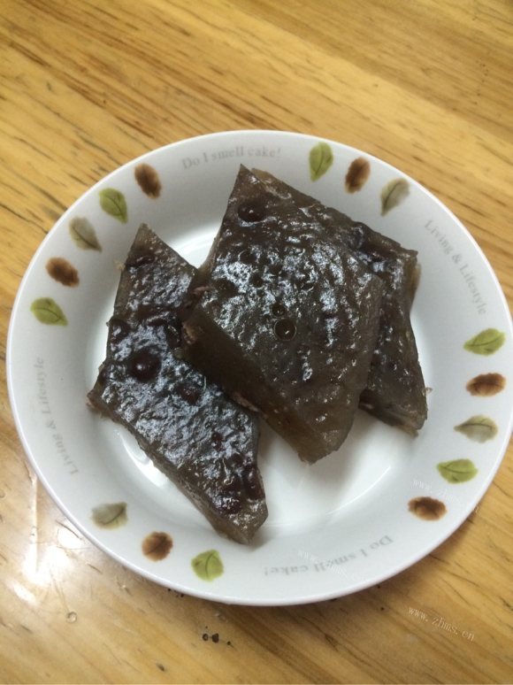 色香味俱全的红豆糕