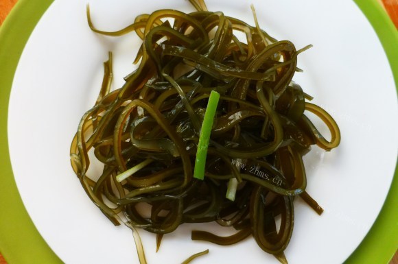 诱人的凉拌海带丝