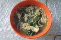 家常银鱼菠菜羹