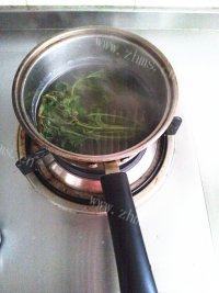 家常菜香椿芽拌豆腐做法图解4)