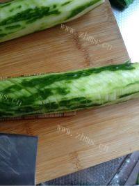 「DIY美食」蓑衣黄瓜做法图解3)