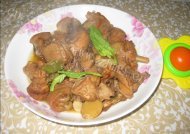 下饭的红烧鸡块