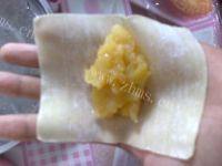 简易的豆沙春卷做法图解1)