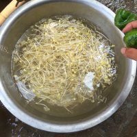 可口的清炒豆芽做法图解1)