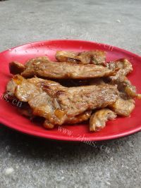 美味的煎猪排