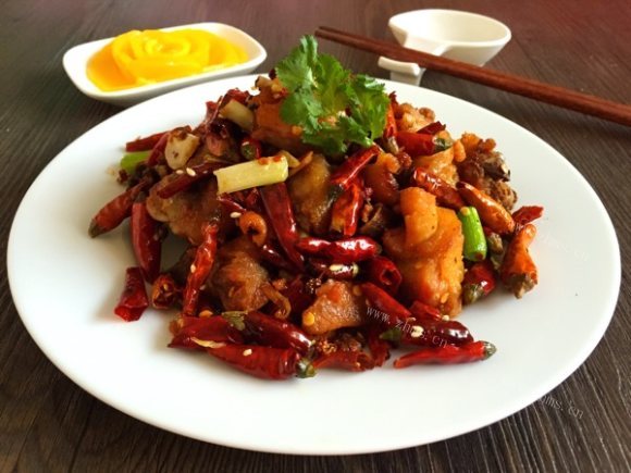 好吃的辣子鸡块