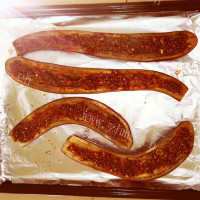 独特的蒜蓉烤茄子做法图解9)