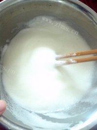 微波炉蛋糕做法图解4)