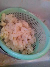 下酒菜炒花菜做法图解3)