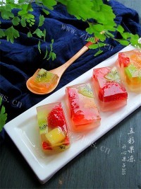 魅力彩色果冻做法图解7)