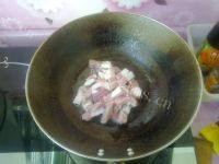 平菇炒肉（家庭版）做法图解4)