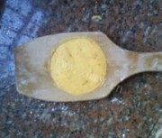 自制南瓜红豆饼做法图解7)