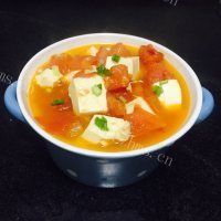 家常菜番茄豆腐