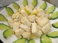 家常菜黄瓜炒豆腐