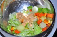 健康瘦身的蔬菜沙拉
