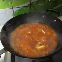 好喝的茄汁豆腐煲做法图解8)