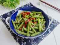 家常菜蒜蓉炒豆角做法图解7)