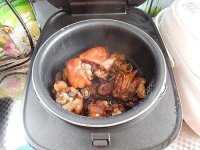 喷香红枣香菇焖猪蹄的做法图解十