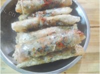 好吃的炸春卷做法图解7)