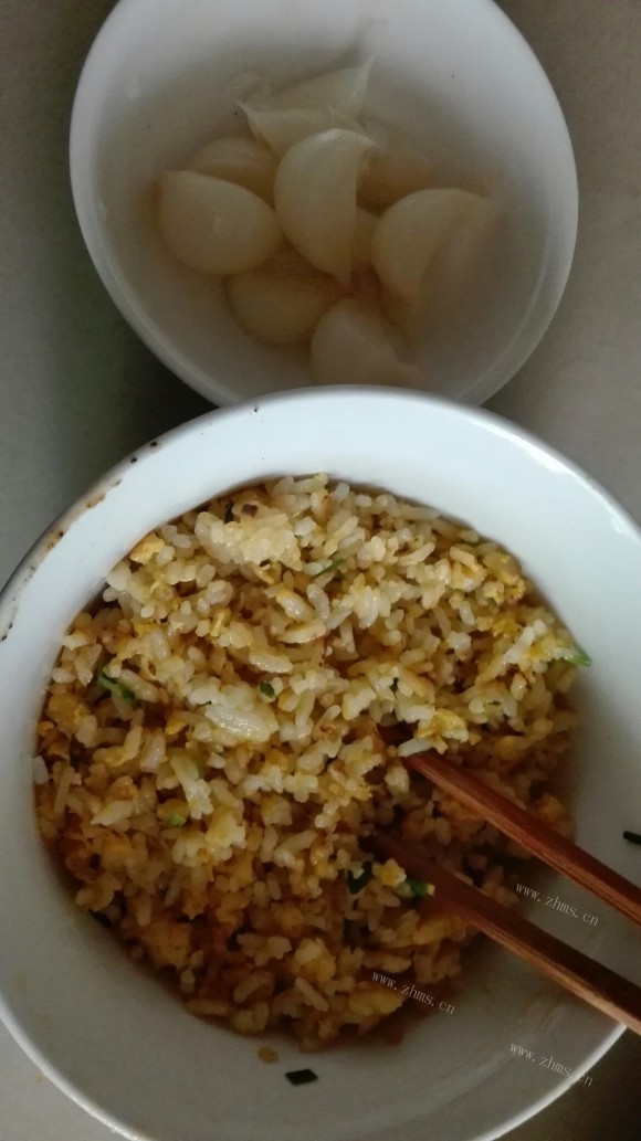 垂涎欲滴的蛋炒饭