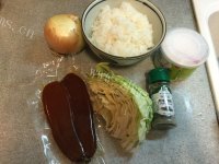 美味的乌鱼子炒饭做法图解1)