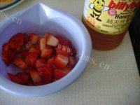 草莓糯米糍自制做法图解9)